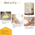 Rica Coconut Liposoluble Wax for Dry Skin 800ml